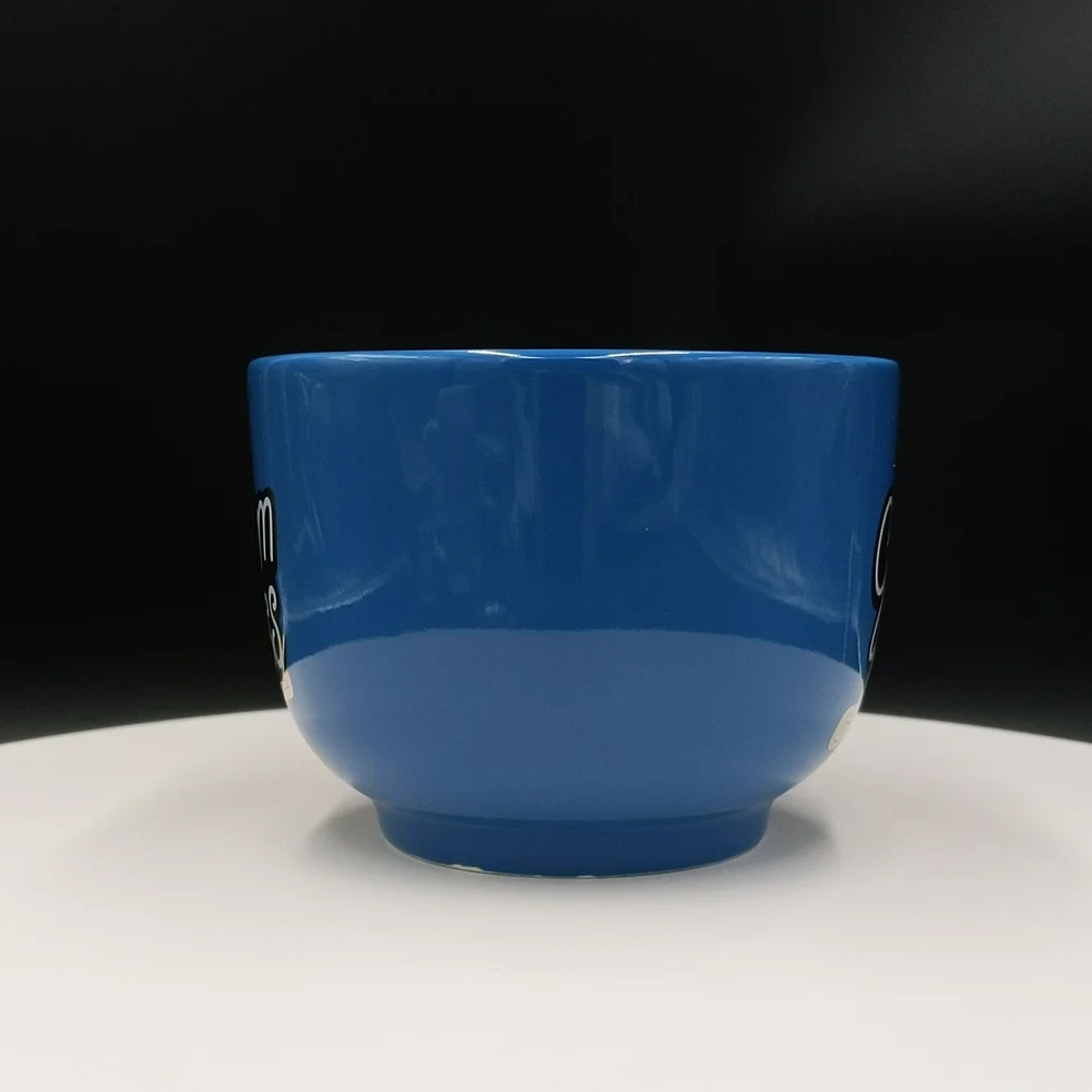 Mom Boss Coffee Tea Mug Paper Source Large Blue Metallic Gold